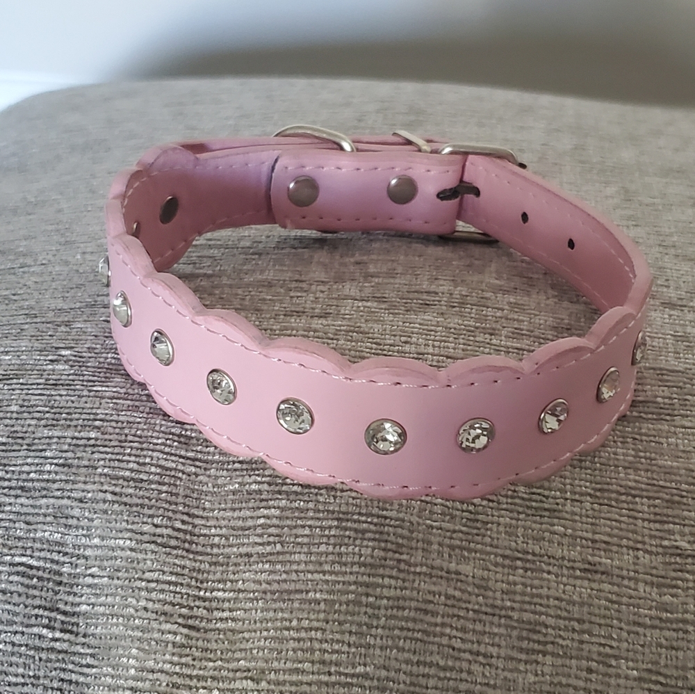 Pink Medium Dog Collar